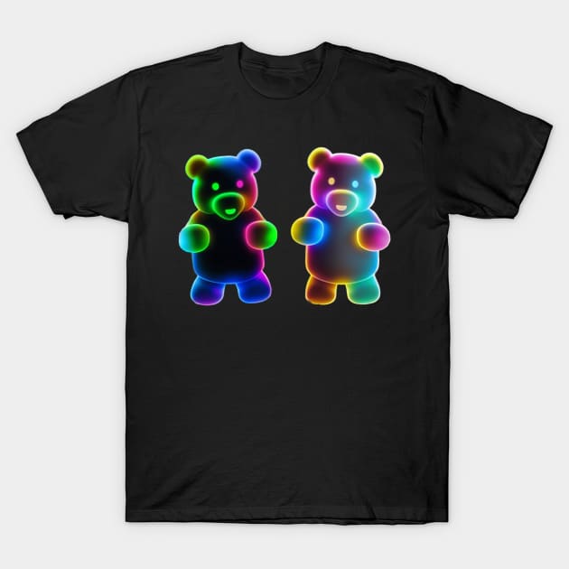 Neon Gummis T-Shirt by apsi